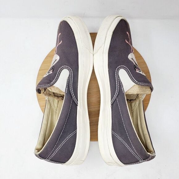 Converse Chuck Taylor 70 Shoes Womens 10 Grey Flamingo Slip On Sneakers - Picture 10 of 15